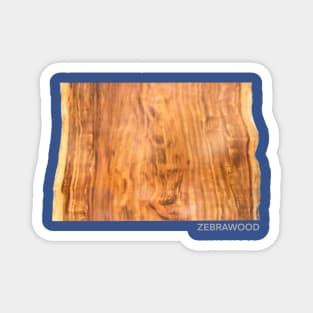 ZEBRAWOOD Tee Magnet