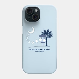 South Carolina Disc Golf - State Flag Blue Phone Case