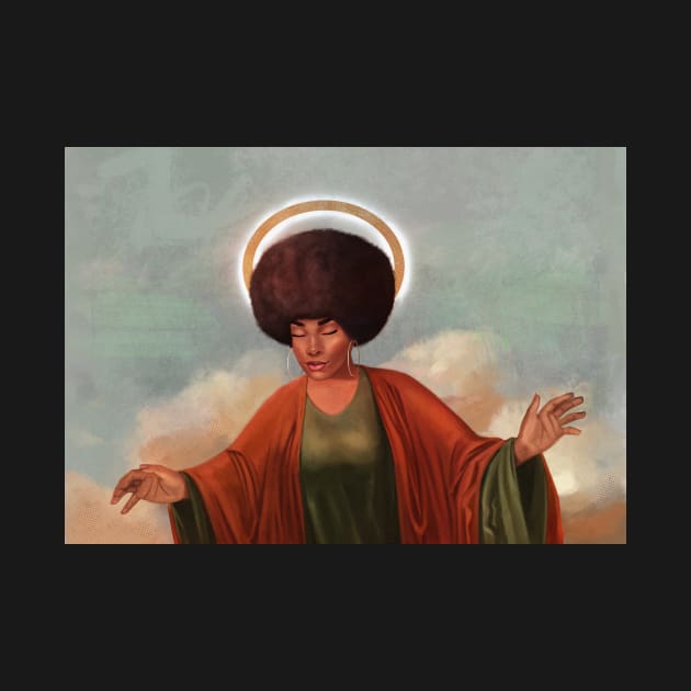 God is a Black Woman by Calvet Arts