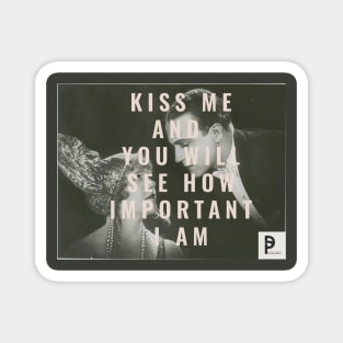 Kiss Me Silent Film Magnet