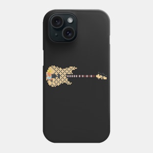 Pixel Blue Dress Rampage Guitar Phone Case