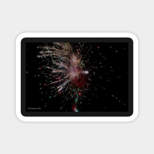 New Year Fireworks Magnet