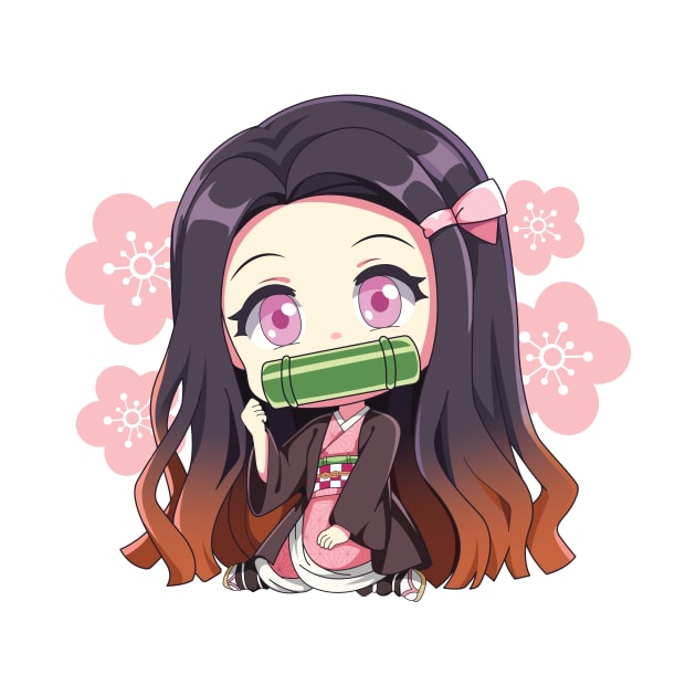 Chibi Nezuko by AnimeTee