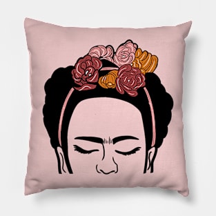 Frida Kahlo, Mexican Artist, Feminist Pillow