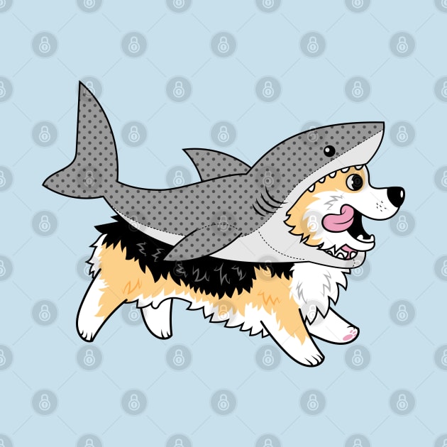 Another Corgi in a Shark Suit by JenniferSmith