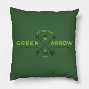 Green Arrow Club Pillow