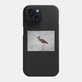 Dinner- Great Blue Heron Phone Case