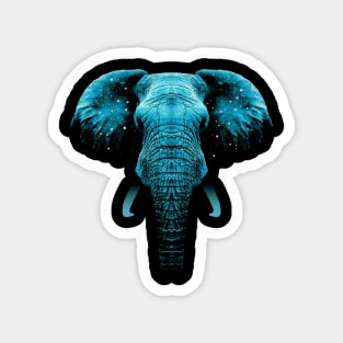 Gentle Giants Chic Elephant Tee for Wildlife Enthusiasts Magnet