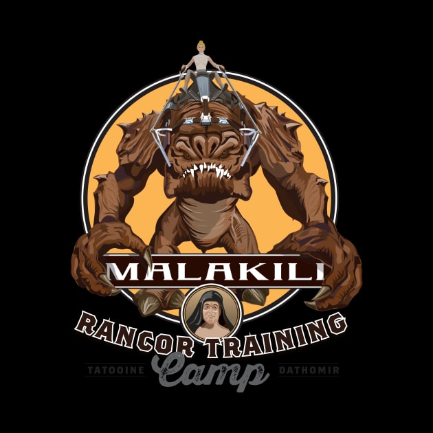 Malakili Rancor Training Camp by MindsparkCreative