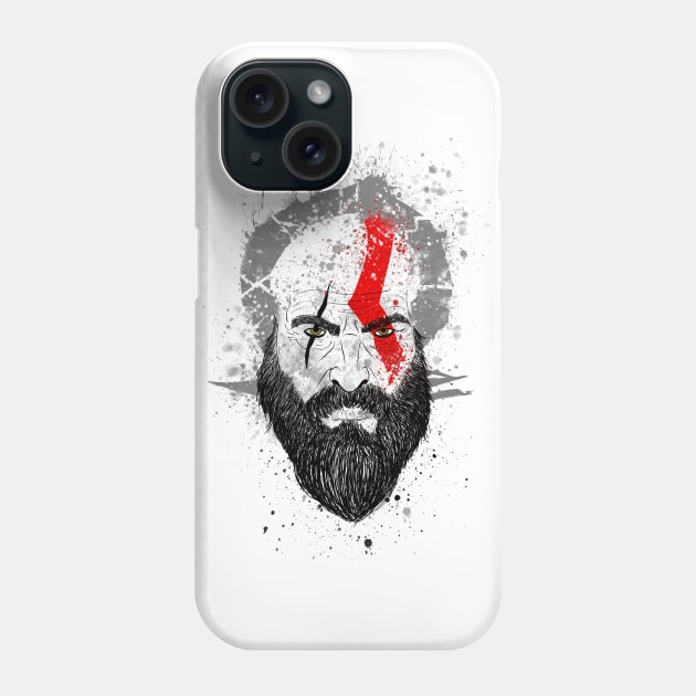 Ghost Of Sparta FACE Phone Case by berserk