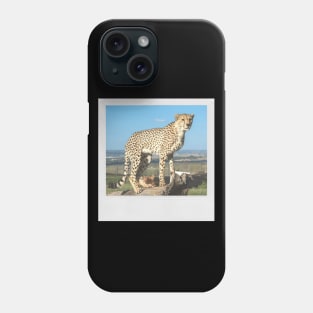 CHEETAH Photograph Cute Big Cat Vintage Picture Phone Case