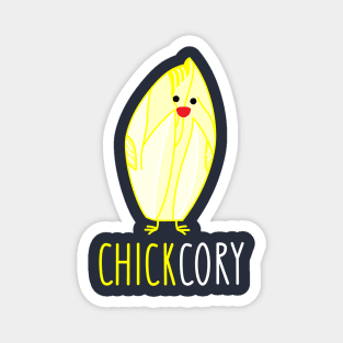 Chick, chic chicory Magnet