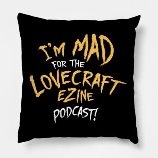 Lovecraft eZine Podcast - text only Pillow