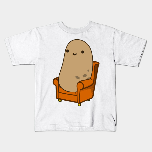 Cute Couch Potato - Couch Potato - Kids T-Shirt | TeePublic