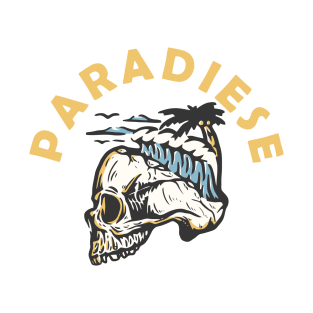 rock skull terror - paradise T-Shirt