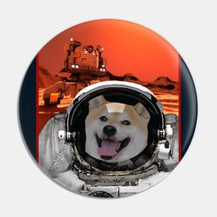 Martian Dogge Pin