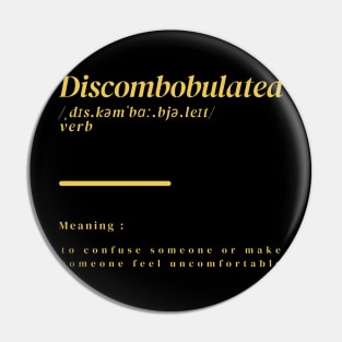 Word Discombobulated Pin