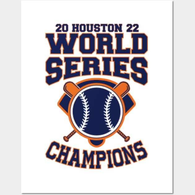 Houston Astros World Series Champions 2022 MAGNET - MLB Baseball Houston  Texas