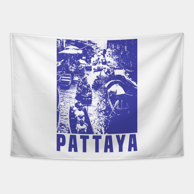 Pattaya Tapestry by Den Vector