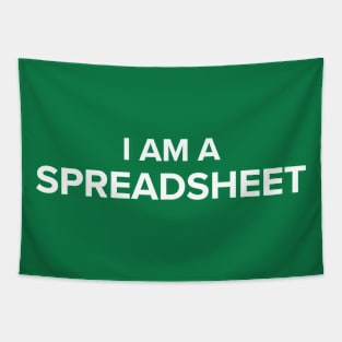 Funny Halloween Costume: I am a Spreadsheet Tapestry