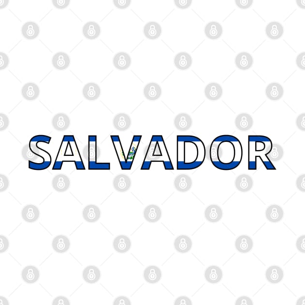 Drapeau Salvador by Pixelforma