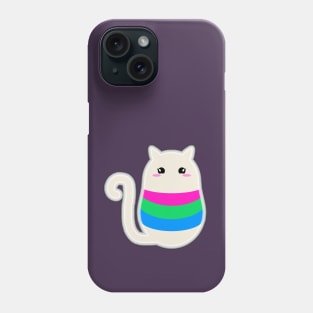 Poly Pride Cat Phone Case