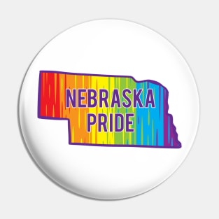 Nebraska Pride Pin