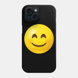 A smiling face emoji with smiling eyes Phone Case