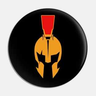 Original Spartan Helmet Pin