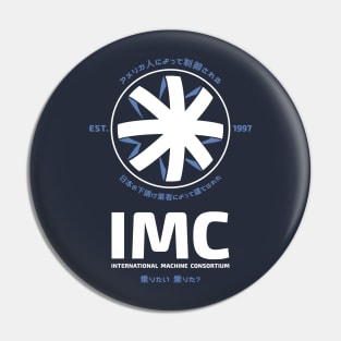 CONTACT IMC INTERNATIONAL MACHINE CONSORTIUM MOVIE LOGO Pin