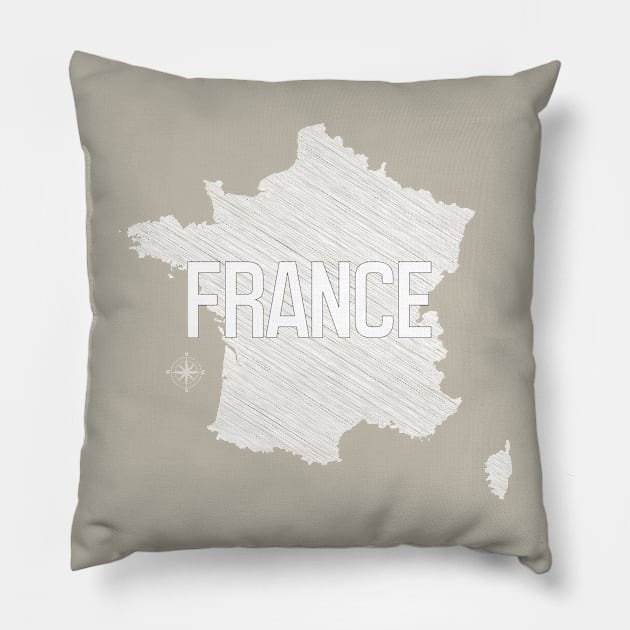 Country Wall Decor France Black and White Art Canvas Poster Prints Modern Style Painting Picture for Living Room Cafe Decor World Map Pillow by Wall Decor