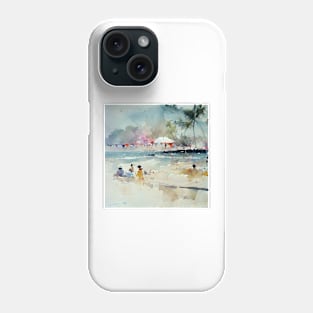 Summer at the seaside VI Phone Case