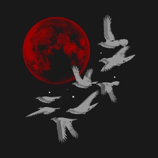 Flying ravens T-Shirt