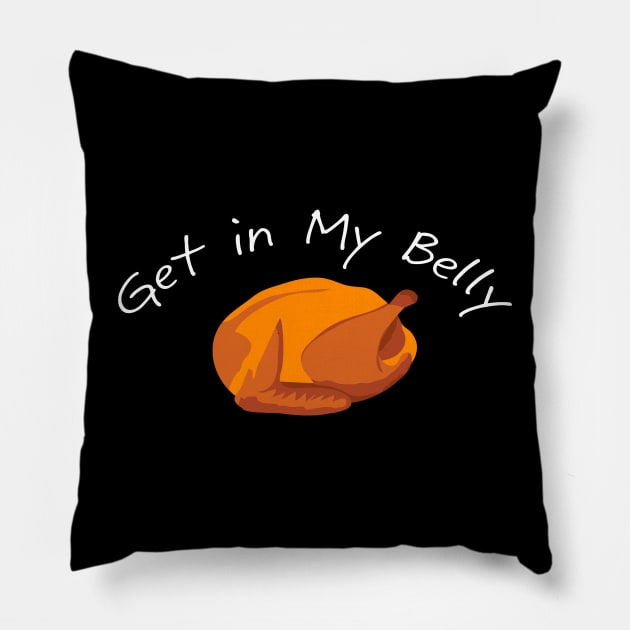 Get in My Belly Pillow by Plus Size in Chicago