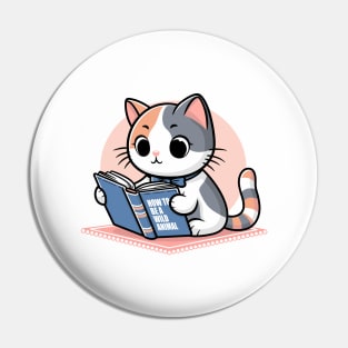 Cat Learning To Be Wild Animal Pin