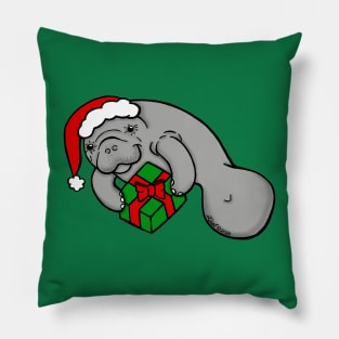 Merry Manatee Pillow