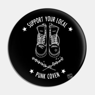 Support Your Local Punk Coven Pin