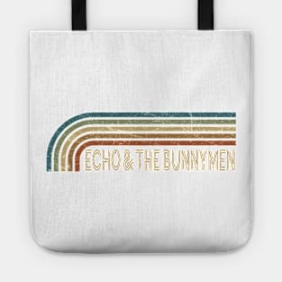 Echo & the Bunnymen Retro Stripes Tote