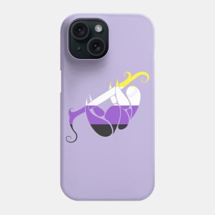 Non-Binary Flag Sloth Phone Case