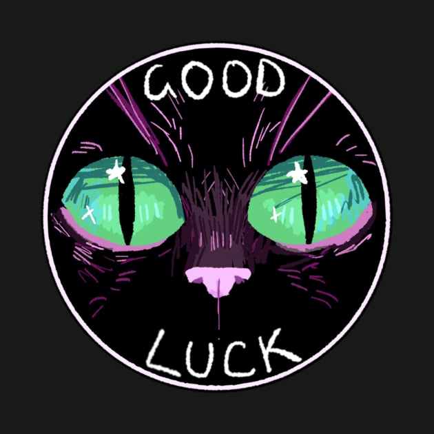 GOOD LUCK BLACK CAT by indipindy16