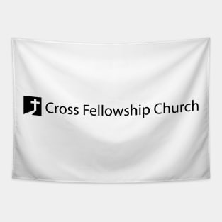 CFC Horizontal Logo Black Tapestry