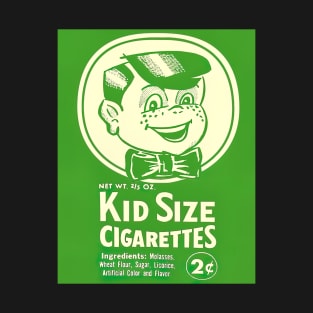 Kid Size Cigarettes Vintage Candy Cigarette T-Shirt