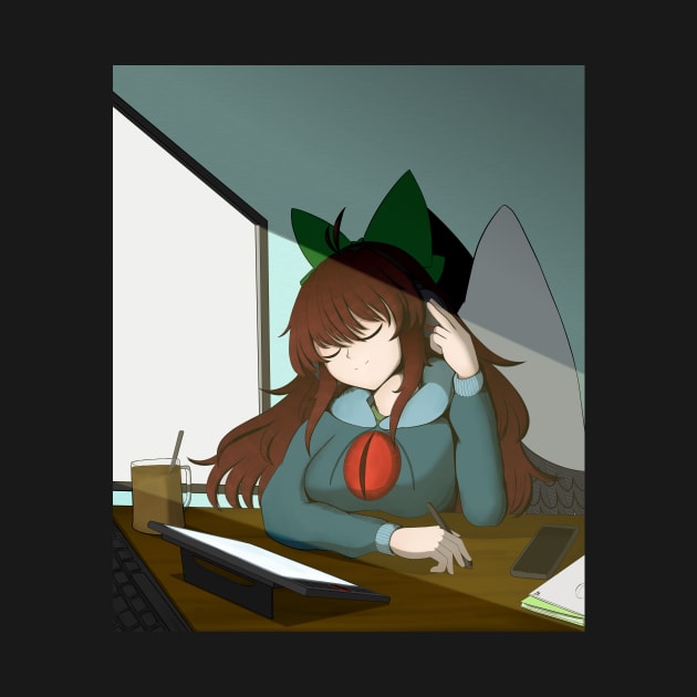 Chilling Okuu by Kirisame's Atelier