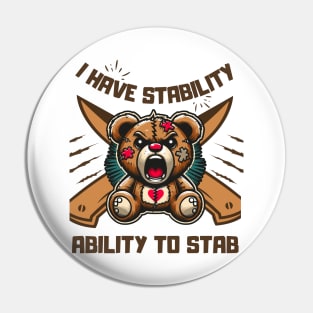 I Have Stability Pin
