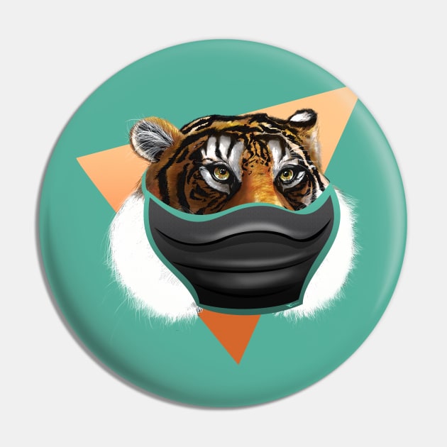 Be cautious like a tiger Pin by Cepepasart