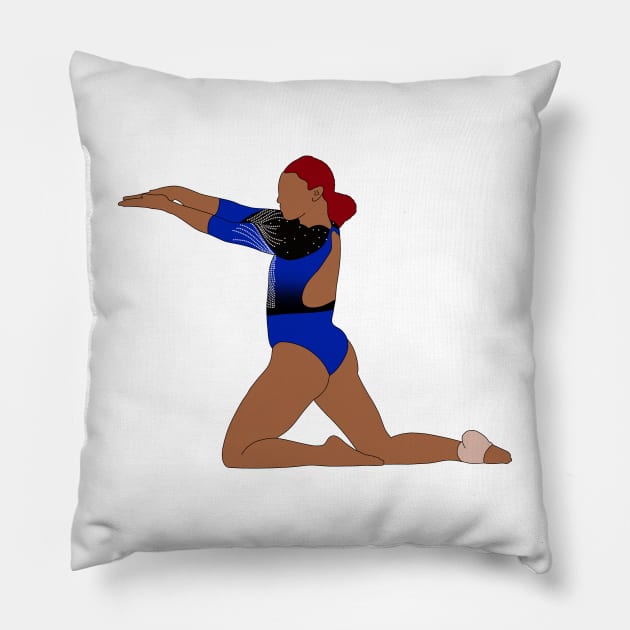 Florida Gator Nya Reed Pillow by Coach Alainne Designs