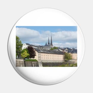 EU; Europe; Luxembourg; Luxembourg; City; Cathedral; Church; old town Pin