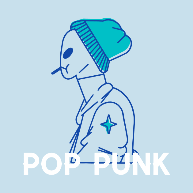 POP PUNK ALIEN by TeeNZ