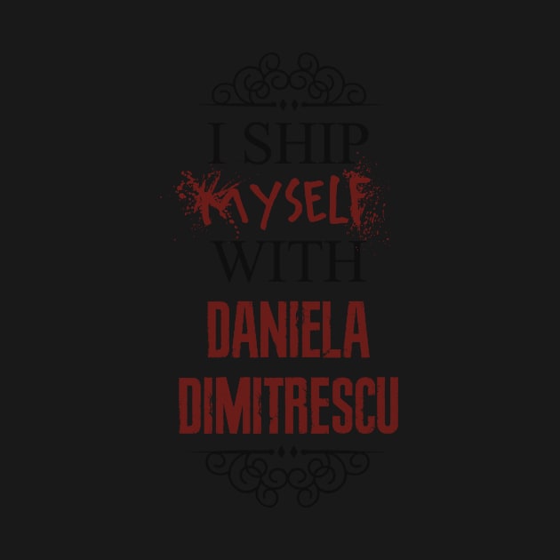 I ship myself with Daniela Dimitrescu by AllieConfyArt