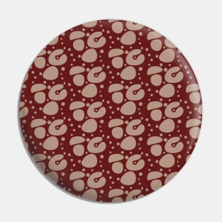 Red Shape Pattern background Pin